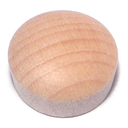 Midwest Fastener 1/2" Birch Wood Round Head Plugs 30PK 66808